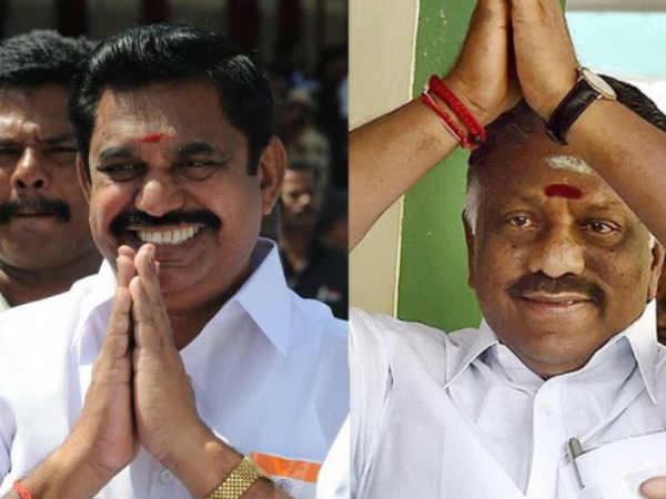 ഒപിഎസ്-ഇപിഎസ് വിഭാഗങ്ങൾ കൈകോർക്കുന്നു