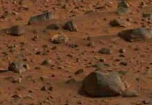 Mars- color photograph