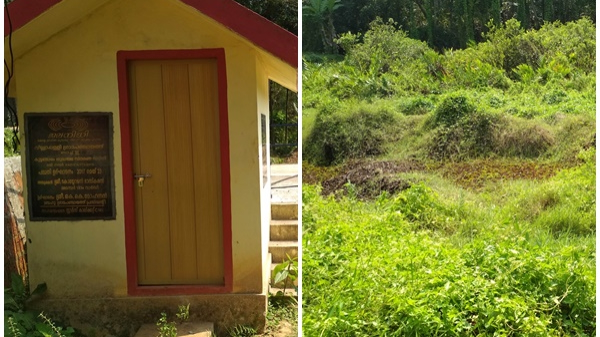 water source polluted;authority left over the water pond in vadakara