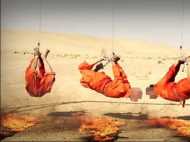 ഐസിസ് നാല് പേരെ ജീവനോടെ കെട്ടിത്തൂക്കി ചുട്ടുക്കൊന്നു, വീഡിയോ പുറത്ത്