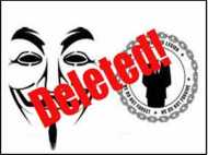 അനോണമിസ് യുദ്ധം തുടങ്ങി; ഐസിസിന്റെ 5500 അക്കൗണ്ടുകള്‍ പൂട്ടി