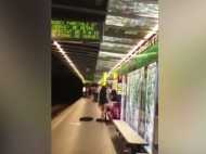 മെട്രോ സ്റ്റേഷനില്‍ ദമ്പതിമാര്‍ പരസ്യമായി സെക്‌സില്‍ ഏര്‍പ്പെട്ടു... വൈറല്‍ വീഡിയോ...