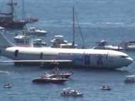 ആകാശം കണ്ടു, ഇനി കടല്‍ കാണാന്‍ ഇറങ്ങുന്നു, ഭീമന്‍ വിമാനം കടലില്‍ മുക്കി തുര്‍ക്കി