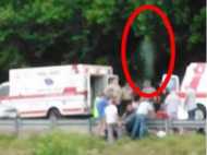 ബൈക്ക് അപകടത്തില്‍ മരിച്ച യുവാവിന്‍റെ ശരീരത്തില്‍ നിന്നും ആത്മാവ് വേര്‍പെടുന്ന ചിത്രം വൈറലാകുന്നു