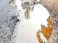 ജപ്പാൻ പദ്ധതി; ജല വിതരണക്കുഴൽ പൊട്ടി ദേശീയപാത തകര്‍ന്നു