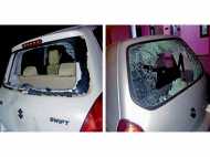 വടകരയില്‍ സംഘര്‍ഷാവസ്ഥ തുടരുന്നു; വീട്ടുമുറ്റത്ത് നിര്‍ത്തിയിട്ട രണ്ടു കാറുകള്‍ തകര്‍ത്തു