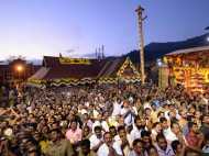 പൊന്നമ്പലമേട്ടിൽ മകരജ്യോതി തെളിഞ്ഞു; ഭക്തിസാന്ദ്രമായി സന്നിധാനം...