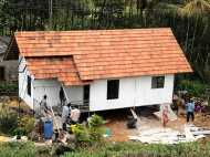 പ്രളയത്തെ അതിജീവിക്കാന്‍ 'തണലി'ന്റെ പ്രകൃതി സൗഹൃദഭവനം; ആദ്യവീട് വിധവയായ പാത്തുമ്മക്ക്