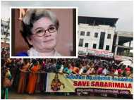 ആർത്തവം അശുദ്ധമാണെന്ന് നിലവിളിക്കുന്ന സ്ത്രീകളോട് സാറാ ജോസഫിന് പറയാനുള്ളത്; അയ്യപ്പൻ തുണക്കണം