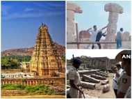 ഹംപിയിലെ പുരാതന കൽത്തൂണുകൾ തകർത്തവർ ആര്? പ്രതിഷേധം ശക്തമാകുന്നു, യുവാക്കളെ കണ്ടെത്താനായി ക്യാംപെയിൻ