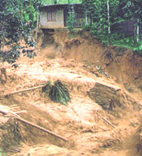 The site of Panniyar Power House diaster