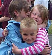School bans hugging