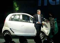 Nano, the one lakh car from Tata