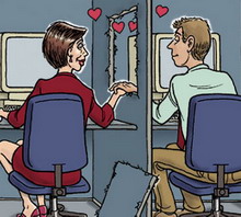 Romance in office