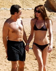 Sarkozy with Carla Bruni