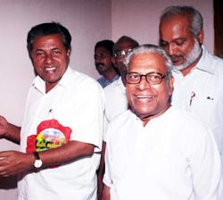 Pinarayi Vijayan, V S Achuthanandan