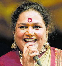 Singer Usha Uthup