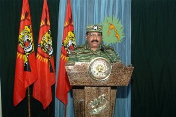 LTTE leader Velupillai Prabhakaran