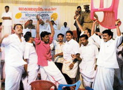Youth Cong protest disrupts minister's meetin