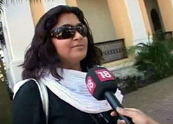 CONTROVERSY QUEEN: The actress faces several cases against her filed by various pro-Tamil outfits