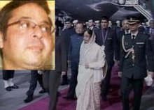 President's son takes a detour, raises storm