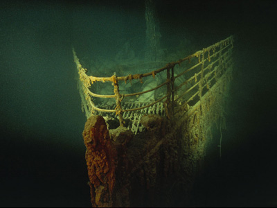 Titanic wreck photo