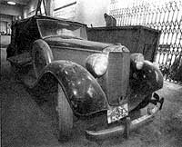 Hitler's car was taken to India, not to palace