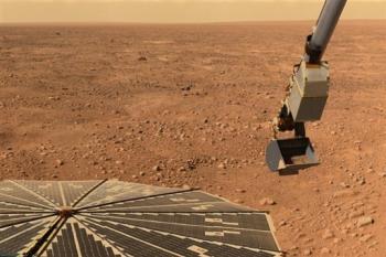 The Robotic Arm on NASA's Phoenix Mars Lander
