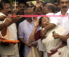 MLA being groped by a CPM district leader