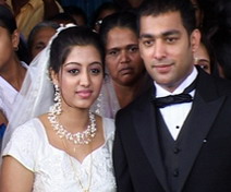 Gopika with Agilesh 