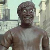 Chocolate boy in Axe ad