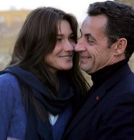 Sarkozy and Karla Bruni