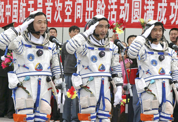 China's astronauts brace for space walk