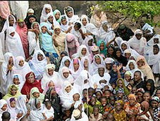 Some of Mr Bello Abubakar's wives and Children