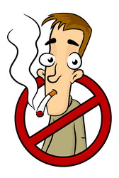 No smoking at public places all over the country from today