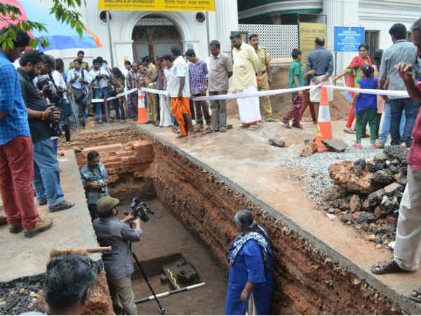 പുരാവസ്തു വകുപ്പിന്റെ ഖനനം