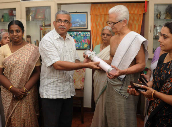 ആദരിയ്ക്കപ്പെട്ട അവസരം