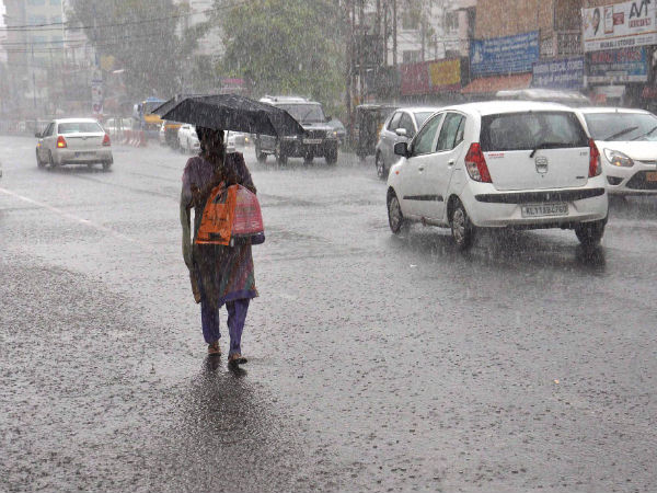 മഴയുടെ അളവ് കൂടി