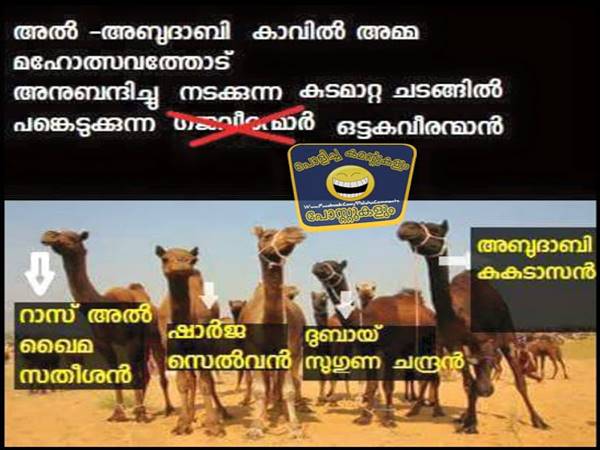 കുടമാറ്റം ഇങ്ങനെ
