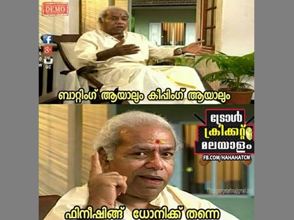 ഫിനിഷിങ് ധോണി തന്നെ