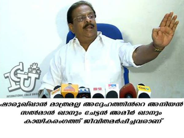 അപ്പോ ഈ ഖാന്മാരൊക്കെ...