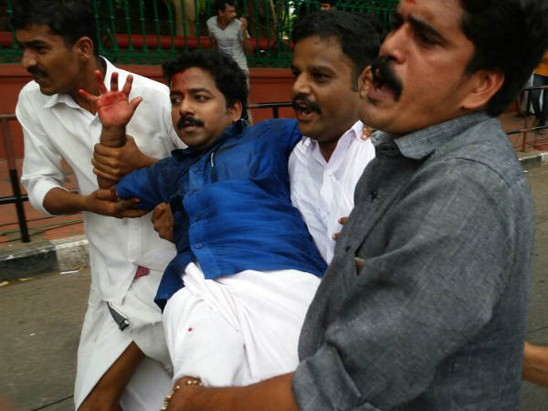 കെഎസ്യു മാര്ച്ചില് സംഘര്ഷം