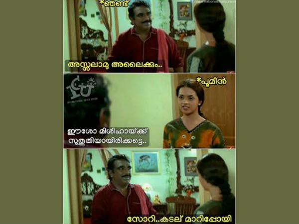 സോറി കടല് മാറിപ്പോയി