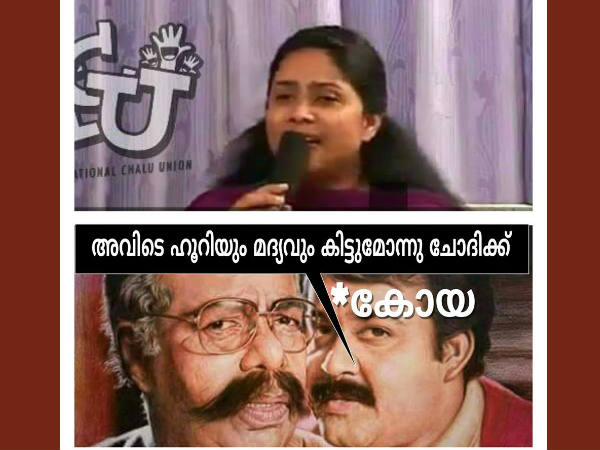 ഹൂറികളും മദ്യപ്പുഴയും