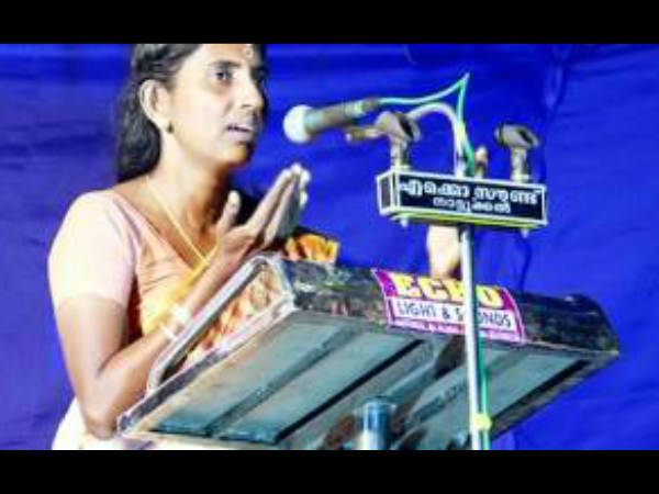 വിവാദ പ്രസംഗങ്ങള്