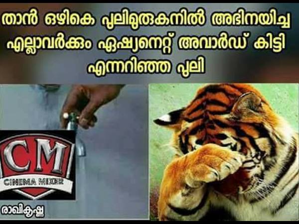 പുലിക്ക് മാത്രമില്ല
