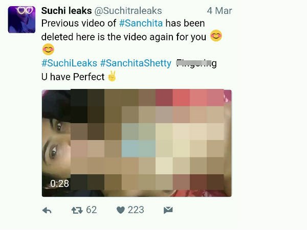 നഗ്നവീഡിയോ ആദ്യമായിട്ടല്ല