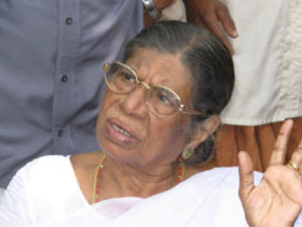 ഗൗരിയമ്മയും ടിവി തോമസും