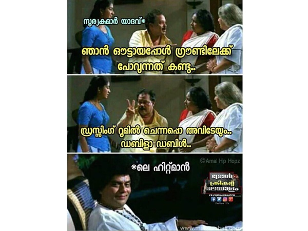 ഡബിള് ഹിറ്റ്മാന്!