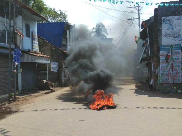 കലാപമുണ്ടാക്കാന് ശ്രമം